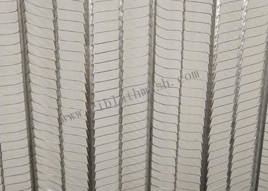 Silver 7*20mm Hole Galvanised Rib Lath 2.5m Length For Industrial Building